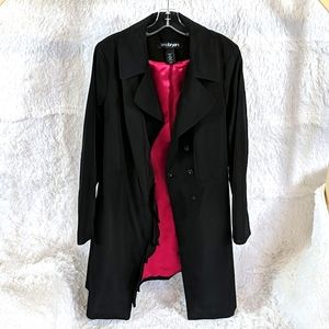 Women's Lane Bryant Long Black Jacket 18 20